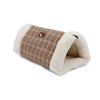 Cozy Warm Portable Easy Carry Plush Convenient Triangle Cat Cave Bed