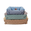 High Quality Polyester Cozy Foam 3 Ways Use Foldable Dog Bed