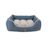Washable Soft Square Orthopedic High Quality Polyester Wholesale Dog Bed