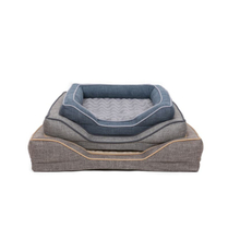 Washable Square Luxury Durable Memory Foam Simple Design Dog House Bed