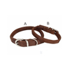 Waterproof PU Leather Dog Collar For Safety