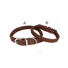 Waterproof PU Leather Dog Collar For Safety