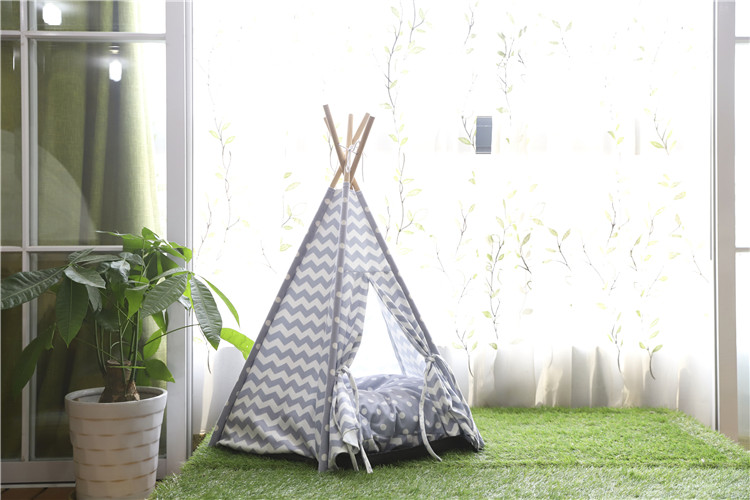 Petstar Soft Pet Tent Teepee Tribe Comfortable Dog Teepee