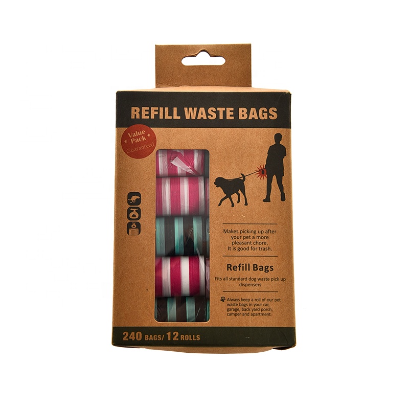 Pet Dog Poop Bags, Extra Thick and Strong Poop Waste Bags for Dogs, Guaranteed Leak-Proof