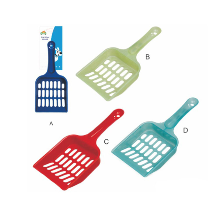 Custom Color Size Promotion Plastic Pet Cleaning Cat Litter Clean Scoop