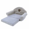 Cotton And Linen Soft Puppy Sofa House Orthopedic Cushion Cave Cat Bed