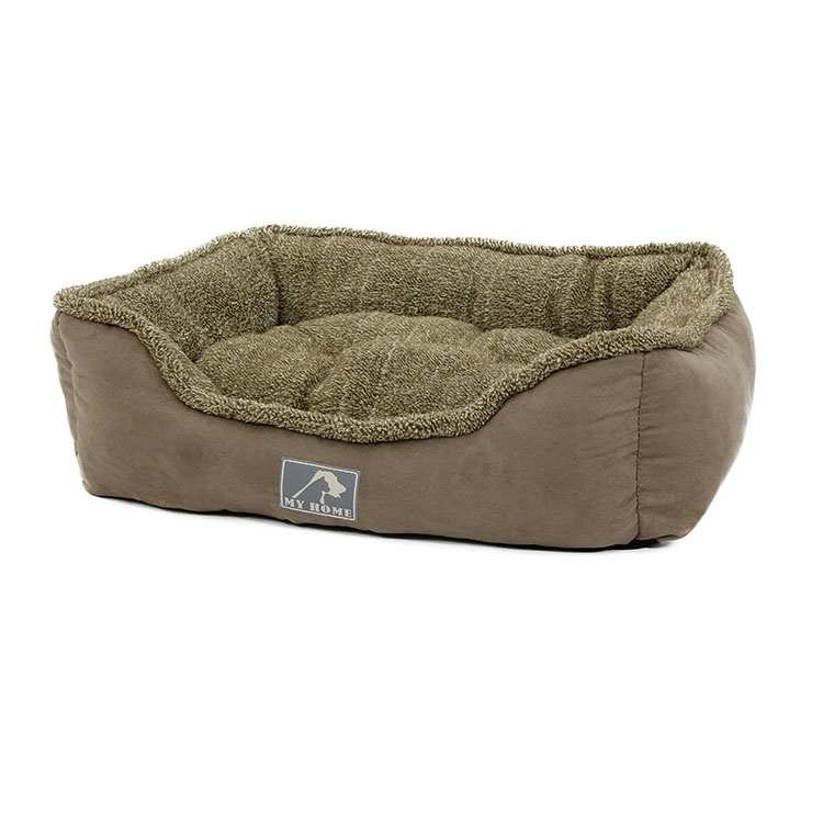 Three Color Washable Wholesale Soft Plush Pet Dog Bed
