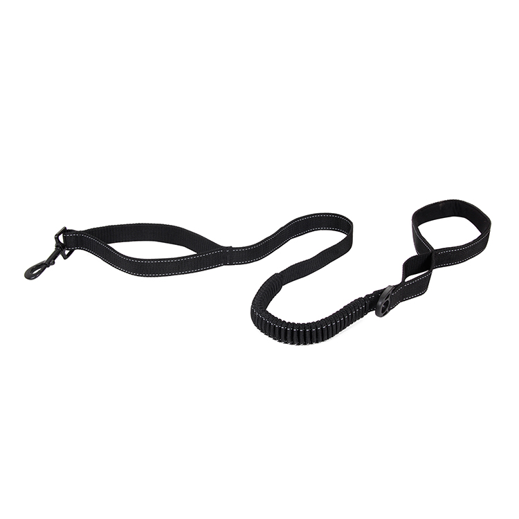 Wholesale Durable Custom Dog Leash, Black Adjustable Dog Leash Retractable