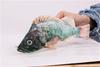 Eco-friendly Soft Fun Cat Fish Toy with PP Fiber Polyester