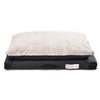 High Quality Patched Pillow Orthopedic Large Memory Foam Grey Wholesale Dog Bed