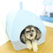 Latest Design Relax And Sleep Pet House, Soft Fabric Dog Bed With Roof, Suit For Cat And Small Dog Pet Bed