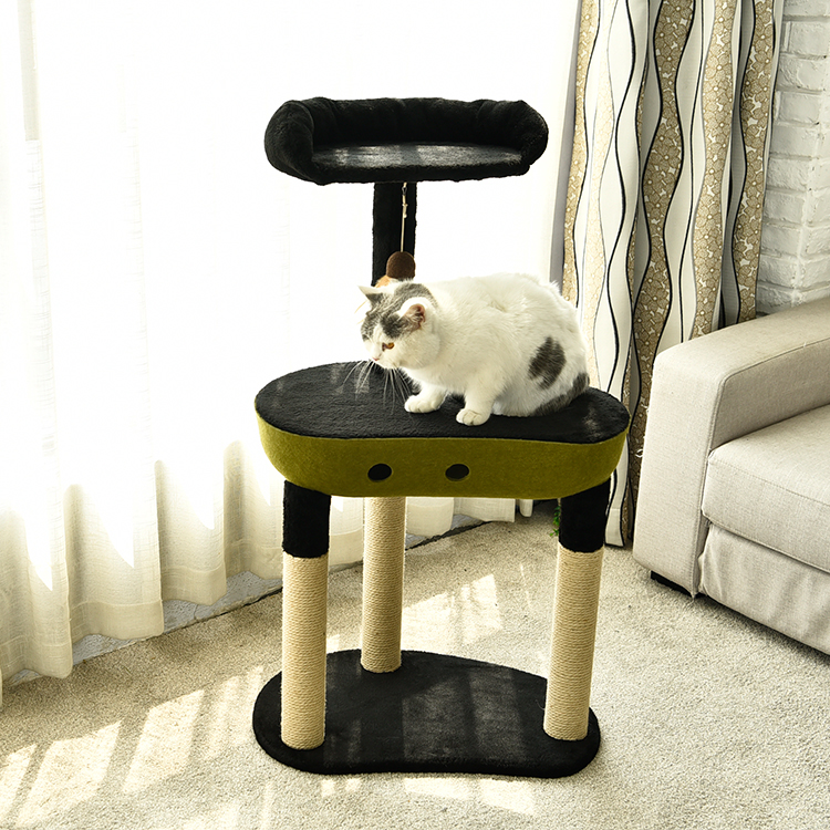 Easily Assemble Modern Scratching Tree Sisal Cat Tree