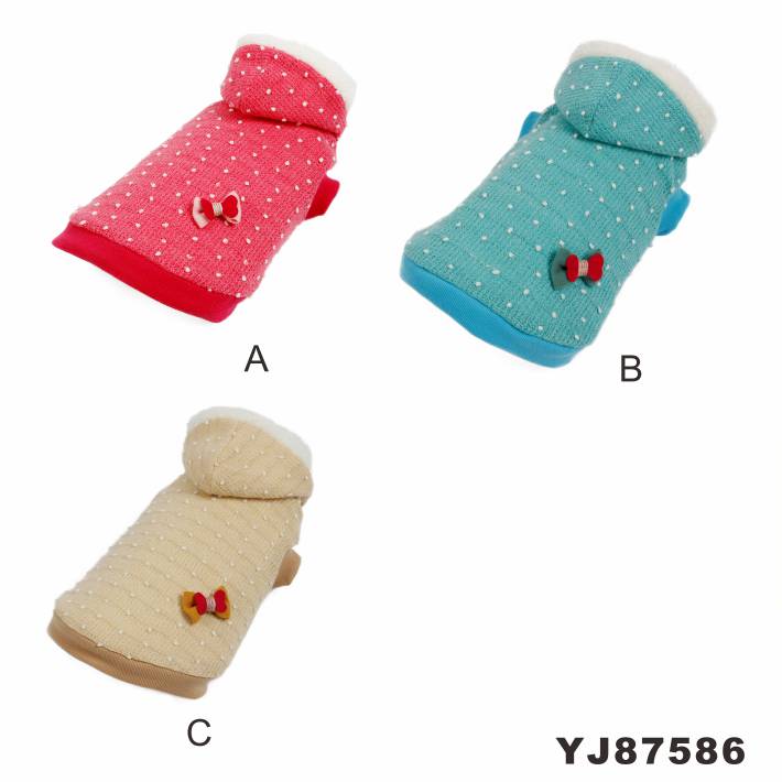 Widely Use Three Color Winter Large Dog Clothes OEM