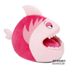 Pet Products Pink Shark Shape Plush Portable Dog Cave Bed
