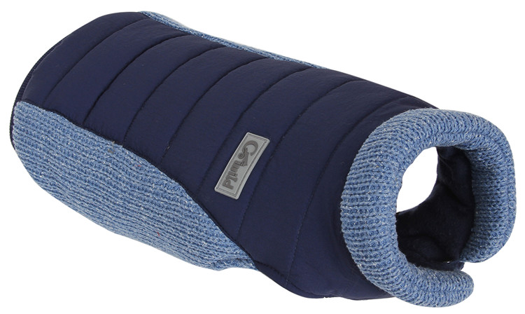 Windproof Reversible Warm Dog Coat for Small Medium Dogs in Winter