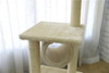 Wholesale Fashion Beige Luxury Tall Cat Climbing Tree With Cave
