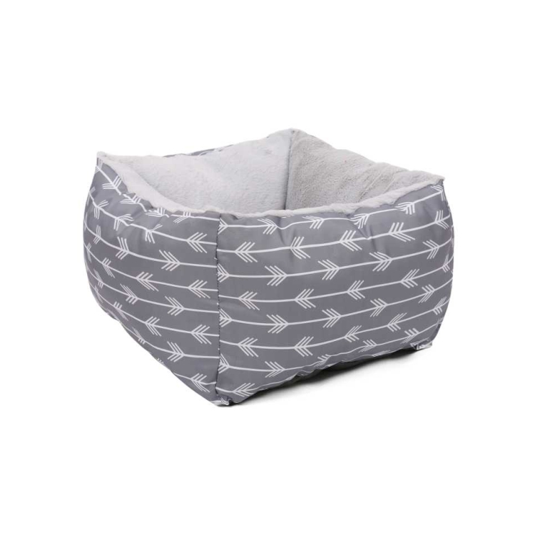 Petstar Printing Oxford Fabric Pet Dog Bed Soft Plush Cat Bed