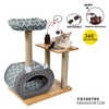 Custom Logo Cat Scratching Tree, Climbing Cat Tree With Playing Toy