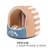 Hot Sale New Style Pet Bed Luxury Plush Cotton Foam Folding Cave Bed For Dog