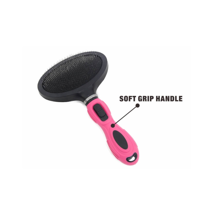 Pet Products Pink Hair Cleaning Dog Comb