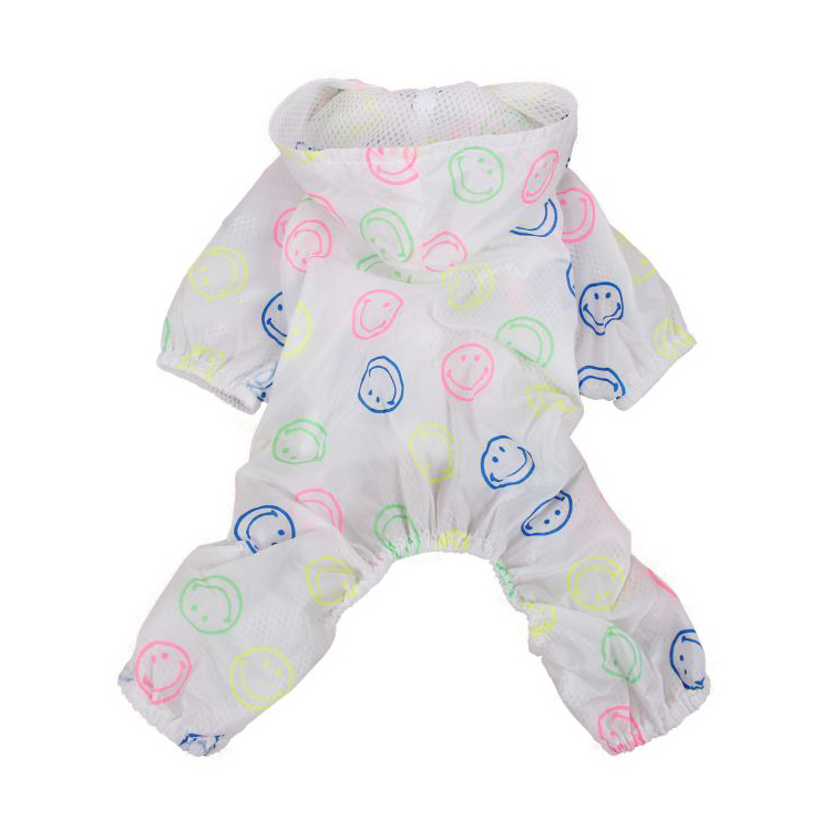 Summer UV Proof Printed Protection Puppies Dog Clothes