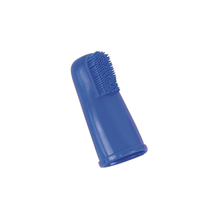 Soft PVC Blue Finger Pet Massage Toothbrush