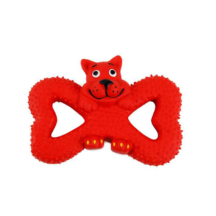 Durable Pet Products Squeak Training Latex Dog Chew Toy