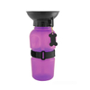 PP 7 Colors Fashion Outdoor Dog Pet Water Bottle, Convenient Public East to Carry Dog Water Bowl