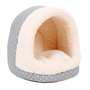 High Performance Canvas Plush Dog Cave Beds For Puppy