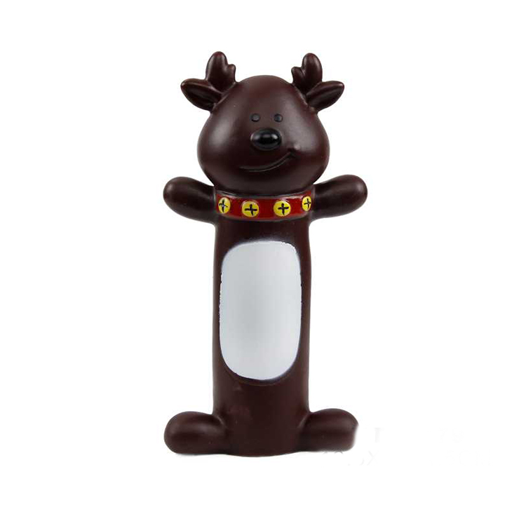 Merry Christmas Pet Products Toys Long Bear Charming Dog Toys With Squeaker Inside