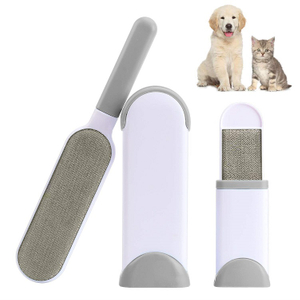 Double Side Easy To Carry Pet Hair Remover Brush