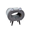 Simple Style Single Layer Cat Scratching Tree with Cat Bed