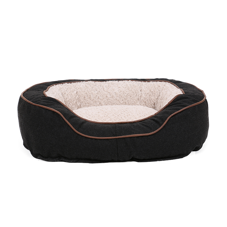 Warm Durable Soft Luxury Design Orthopedic Memory Foam Dog Bed