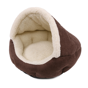 High Quality Plush Cat Cave Pet House, Comfortable Cat Bed Cave, Hooded Lounge Sleeper Pet Bed