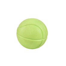 Green color 2.5 inch Pet Toy Elastic Chew Toy Throw Dog Training Ball