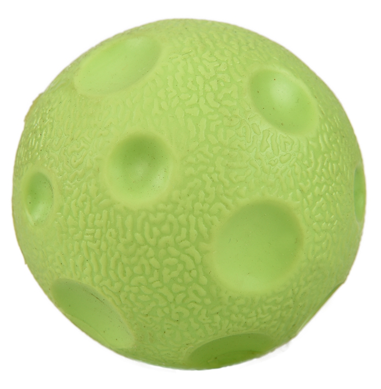2.5 Inch Ball Shape TPR Thermo Chew Pet Play Training Toy