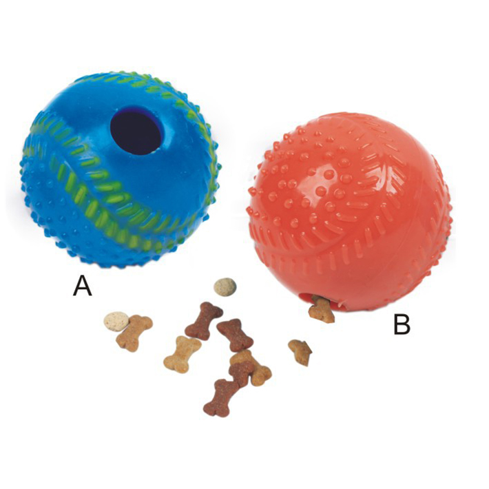 Good Quality Vinyl Teeth Plastic Pet Dog Food Ball Toy