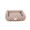 Fine Pet Products Soft Plush Cute Dot Hot Travel Dog Bed