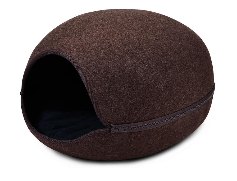 Good Quality Luxury Pet Cat Cave Bed With Removable Cover