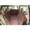 Soft Check Oxford Pet Dog Car Seat Cover For Outing