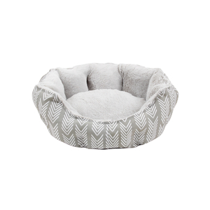 Compact Low Price Oxford Plush Warmer Cuddler Deluxe Dog Pet Bed