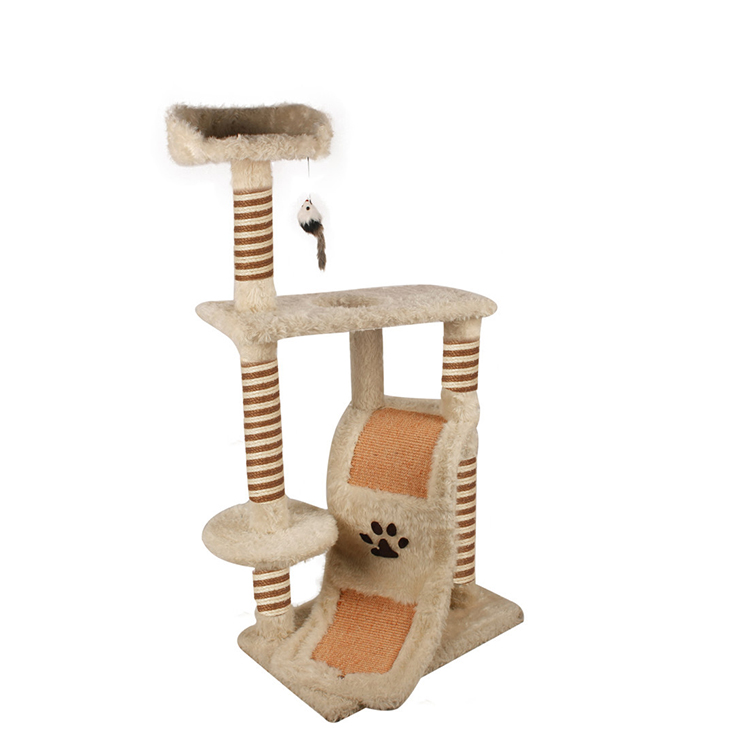 Factory OEM Cat Tree Scratch Post With Ladder