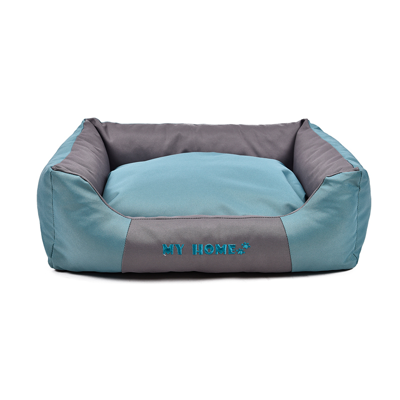 Wholesale 5 Sizes Luxury Cheap Stocked Waterproof Oxford Pet Dog Bed