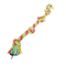 Durable Interactive 70cm Polyester Knot Rope Dog Toy