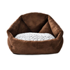Warm And Soft Faux Suede Luxury Washable Wholesale Dog Bed