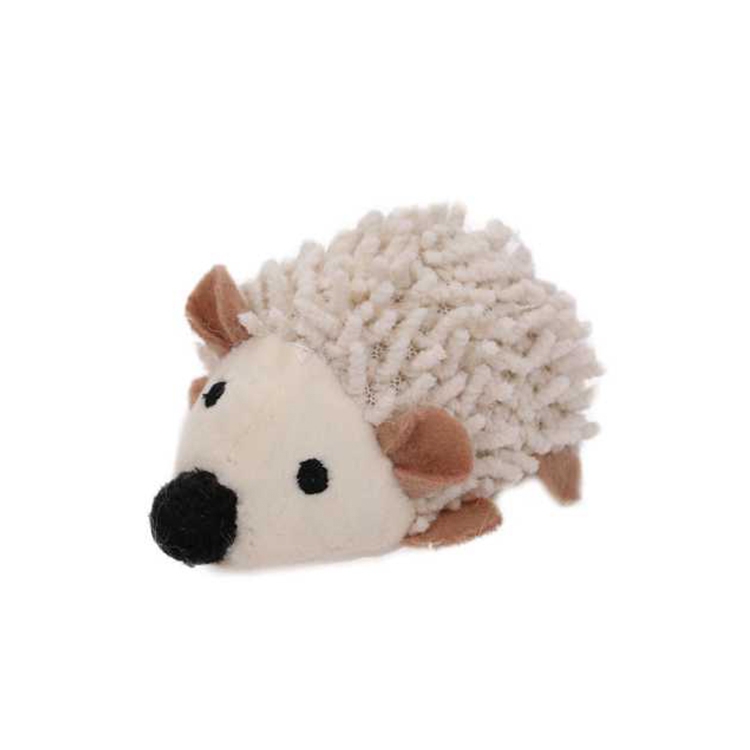 Hedgehog Shape Interactive Soft Pet Plush Toy For Cat