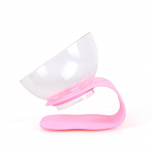 Water Drinking Sloping Anti-slip Cat Dish, Plastic Safety Tilted Pet Food Cat Feeding Bowl