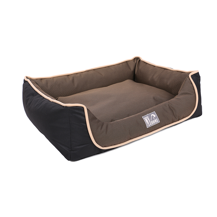 Comfortable Cozy Wholesale Modern Oxford Fabric Large Square Fashion Pet Dog Bed