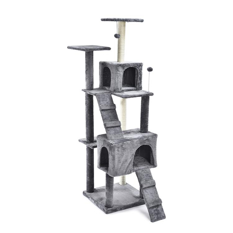 Multi-color Detachable Condo Cat Tree Tower,Luxury House Morden Cat Scratching Tree,Cat Tree For Large Cat