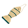 Fashion Style Funny Fish Shape Sisal Scratcher Cat Toy for Cats Playing